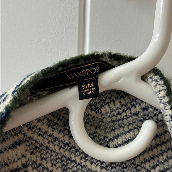 Chevron Patterned Open Front Sweater - Picture 3 of 7